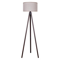 - Stojací lampa 1xE27/60W/230V pr. 44 cm béžová/wenge