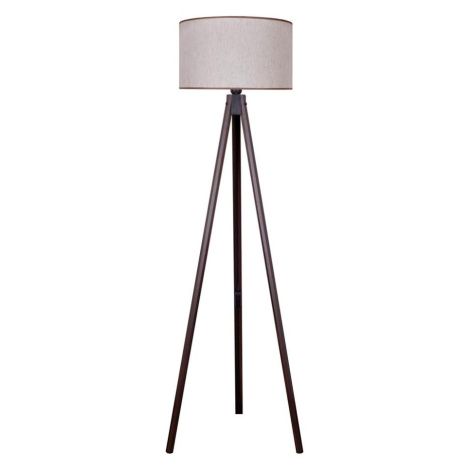 - Stojací lampa 1xE27/60W/230V pr. 44 cm béžová/wenge Donoci