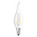 LED žárovka LED Filament 2,8W = 25W E14 2700K 250lm Osram STAR svíčka OSRSTA6030