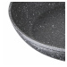 Hliníková pánev Orion / 20 x 4,3 cm / mramorový povrch / tmavě šedá
