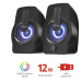 TRUST Gemi RGB 2.0 Speaker Set - černý