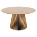LuxD Designový jídelní stůl Wadeline 140 cm přírodní dub