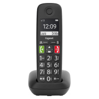 Gigaset E290, hlavní telefon, bez záznamníku, černá - S30852-H2901-R601