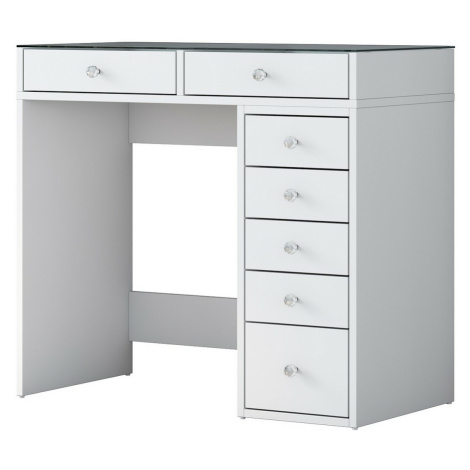 Kosmetický stůl Aurora White Hanah Home