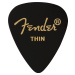 Fender 351 Shape Picks, Thin, Black