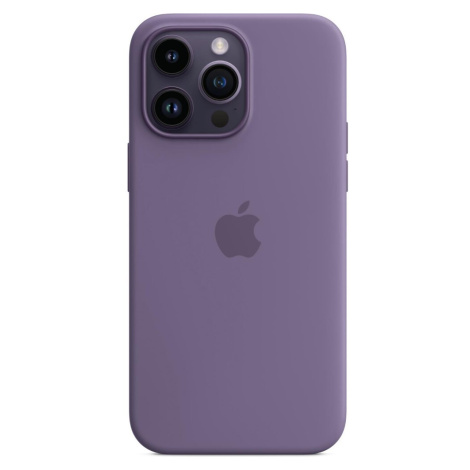 Apple silikonový kryt s MagSafe na iPhone 14 Pro Max fialkový Fialová