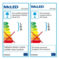 LED pásek McLED 12V neutrální bílá š=10mm IP20 14,4W/m 60LED/m SMD5050 ML-121.665.60.2