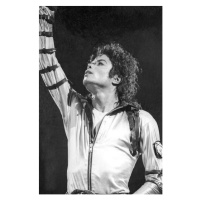 Fotografie Michael Jackson on stage in Nice, French Riviera, August 1988, ., (26.7 x 40 cm)