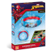 Mondo tříkomorový nafukovací bazén Spiderman 100 cm 16345 červený