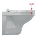 Alcadrain WC sedátko A 64 SLIM Soft Close Antibakteriální (dříve Alcaplast)