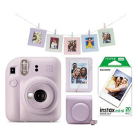 Fujifilm Instax Mini 12 Purple + Mini 12 ACC kit + 2x10 film