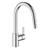 Dřezová baterie Grohe Feel s vytahovací sprškou, 2 proudy chrom 31486001