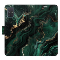 iSaprio Flip pouzdro Emerald 02 pro Samsung Galaxy A71