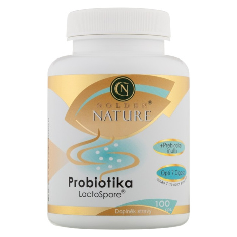 Golden Nature Probiotika + Prebiotika + Trávicí enzymy Opti7digest 100 tablety