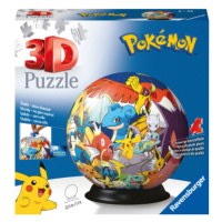 Puzzle Ball 3D Pokémon 72 dílků