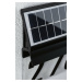 PAULMANN Solární LED domovní číslo a svítidlo Neda IP44 3000K černá