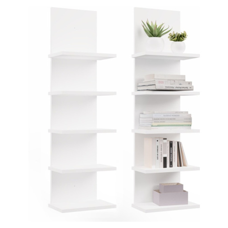 TP Living Nástěnný regál R5P 100 cm bílý