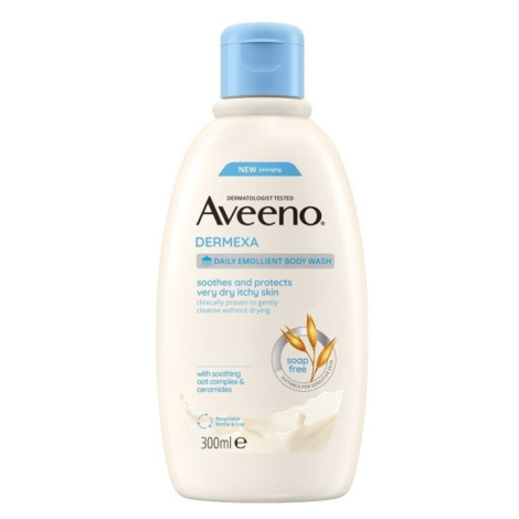 Aveeno Dermexa emolienční sprchový gel 300ml Johnson & Johnson