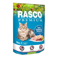 Krmivo Rasco Premium Sterilized tuňák s brusinkou a kapucí 0,4kg