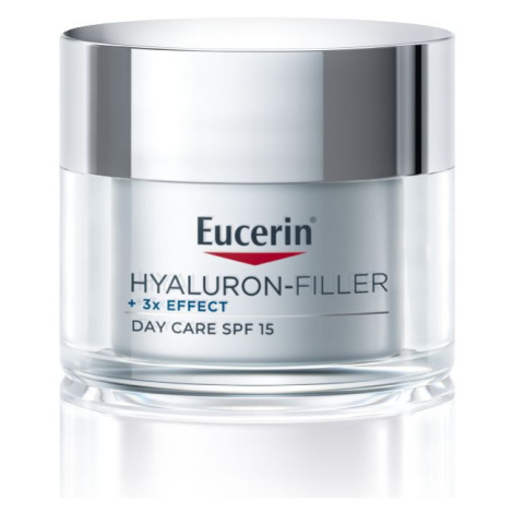 Eucerin Hyaluron-Filler + 3x Effect SPF 15 denní krém pro suchou pleť 50 ml