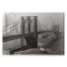 Obraz na plátně Time Life - Brooklyn Bridge, New York 1946, (80 x 60 cm)