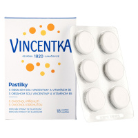 Vincentka Ovocné pastilky 18 ks