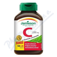 JAMIESON Vitamín C 1000mg s postup.uvol.tbl.100+20