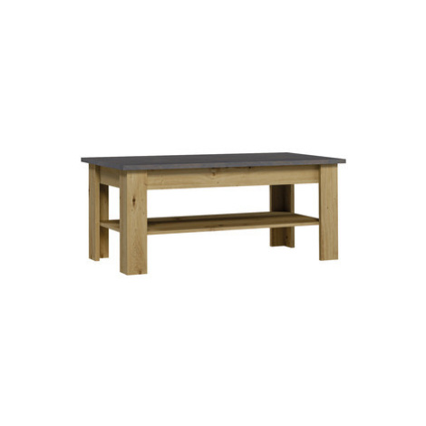 Konferenční stolek XL ST - dub artisan/šedá Gala