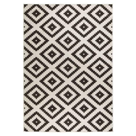 NORTHRUGS - Hanse Home koberce Kusový koberec Twin-Wendeteppiche 103129 schwarz creme – na ven i