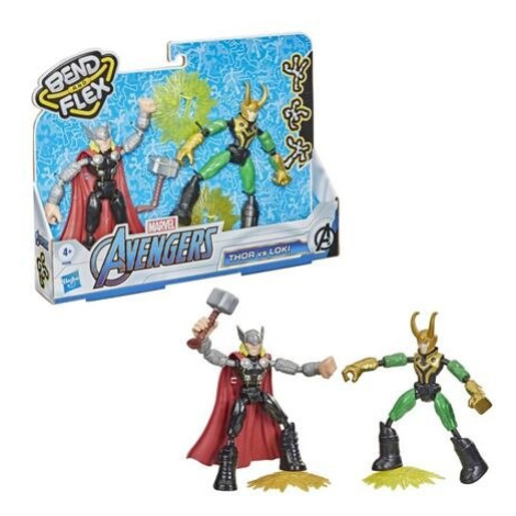 Avengers bend and flex - Thor vs Loki Hasbro