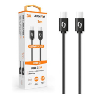 ALIGATOR datový kabel POWER 60W, USB-C/USB-C 3A, délka 1 m, černá
