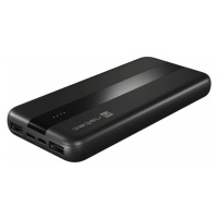 NATEC powerbanka TREVI SLIM 10000 mAh 2X USB-A + 1X USB-C, černá