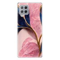 iSaprio Pink Blue Leaves pro Samsung Galaxy A42