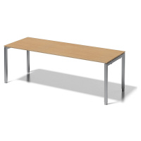 BISLEY Psací stůl CITO s podstavcem ve tvaru U, v x š x h 650 - 850 x 2200 x 800 mm, podstavec s