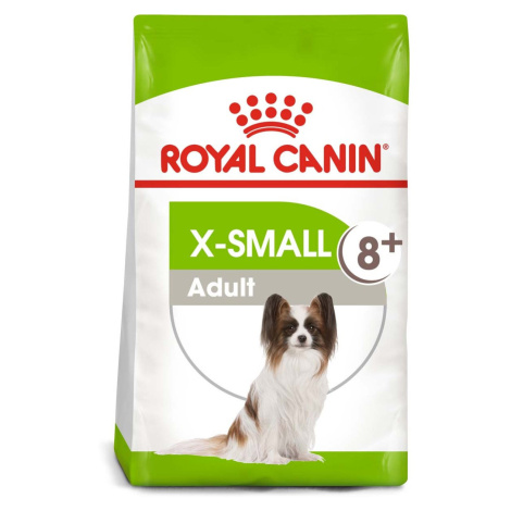 ROYAL CANIN X-SMALL Adult 8+ granule pro starší psy velmi malých plemen 3 kg