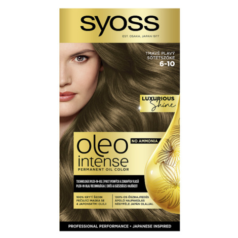 Syoss Oleo Intense barva na vlasy Tmavě plavý 6-10
