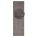 Mint Rugs - Hanse Home koberce Běhoun Cloud 103935 Darkgrey - 80x250 cm