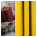 Dekorační závěs s kroužky COLOR 250 barva 05 žlutá 140x250 cm (cena za 1 kus) MyBestHome