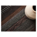 Diamond Carpets koberce Ručně vázaný kusový koberec Black Melange DE 2006 Multi Colour - 300x400