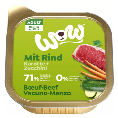 WOW Adult hovězí maso 11 × 150 g WOW!