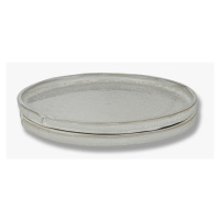 Bílé talíře v sadě 2 ks z kamene ø 20 cm Sand Grain – Mette Ditmer Denmark