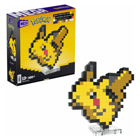 MEGA Pokémon PIXEL ART - Pikachu Stavebnica Mattel