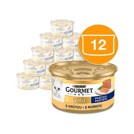 Gourmet Gold paštika krůta 12 × 85 g