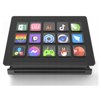 NTIinnovations Flow Pad klávesnice stream deck s 15 velkými LCD tlačítky