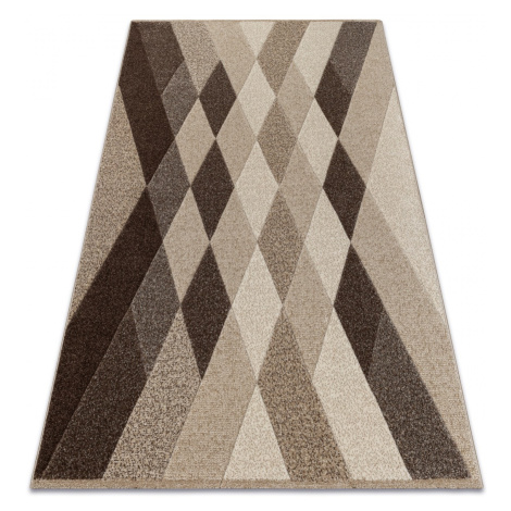 Dywany Lusczow Kusový koberec FEEL DIAMANT béžový