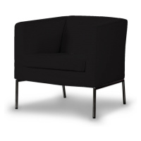 Dekoria Potah na křeslo IKEA Klappsta, Black - černá, křeslo Klappsta, Cotton Panama, 702-09