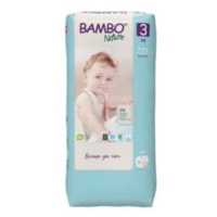 BAMBI Nature Jednorázové pleny 3 Tall, 52 ks, pro 4-8 kg