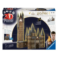 Ravensburger Harry Potter: Bradavický hrad - Astronomická věž (Noční edice) 3D, 540 dílků