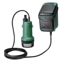 BOSCH GardenPump 18V-2000, akumulátorové čerpadlo na dešťovou vodu, 18 V, 2000 l/h, akumulátor 2