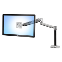 ERGOTRON LX HD Sit-Stand Desk Mount LCD Arm, Polished, stolní rameno max 46